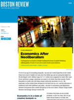 Economics After Neoliberalism