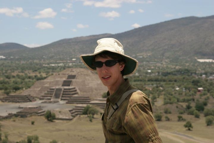 Jeff Dobereiner at Teotihuacan
