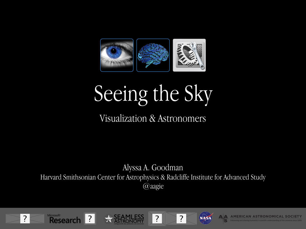 Title Slide: Seeing the Sky